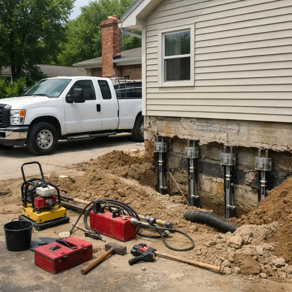 Crawl Space Encapsulation & Hydrostatic Moisture Control — Bowling Green